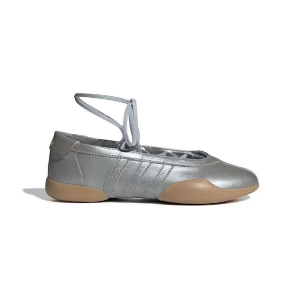 Adidas Taekwondo Mei Ballet Silver Metallic Gum Women's Size 6 JR7032 NEW SHOES - Picture 11 of 15